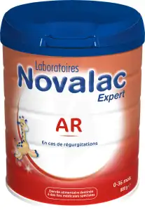 Novalac Expert Ar 0 à 36 Mois Lait En Poudre B/800g à CANALS