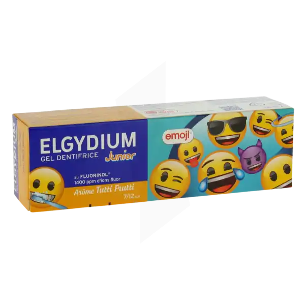 Elgydium Junior Emoji Fa Pâte Dentifrice Tutti Frutti T/50ml