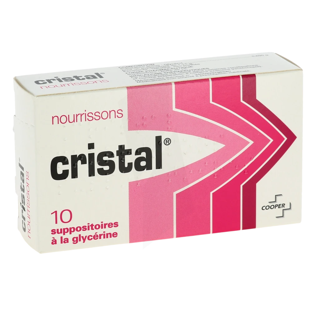 Cristal Nourrissons, Suppositoire