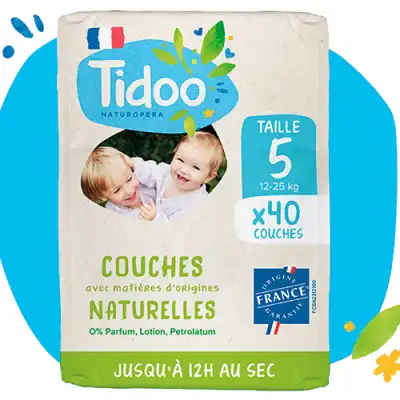 Tidoo Couches Ecologiques T5 11-25kg Sachet/46 à Agde