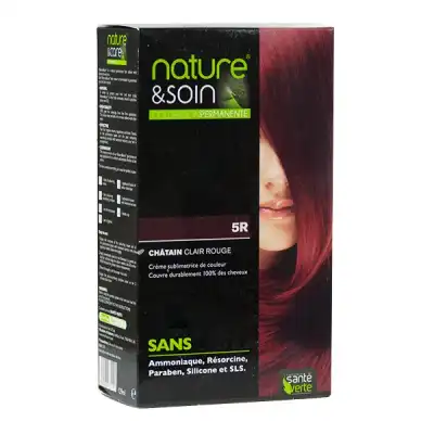 Nature & Soin Kit coloration 5R châtain clair rouge