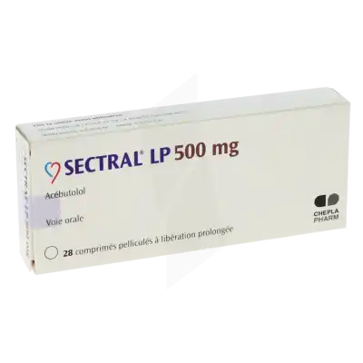 Sectral Lp 500 Mg, Comprimé Pelliculé à Libération Prolongée à Ris-Orangis