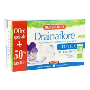 Drainaflore Bio S Buv Cure Dépurative 30amp/15ml à Paris