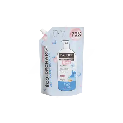 Cattier Eco Recharge Gel Lavant Doux Baby 1l à MARIGNANE