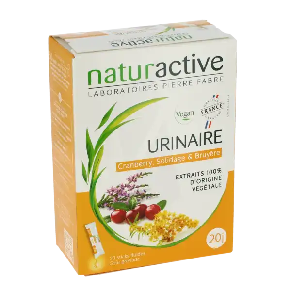 Naturactive Phytothérapie Fluides Solution Buvable Urinaire 20sticks/10ml