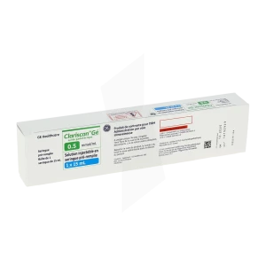 Clariscan 0,5 Mmol/ml, Solution Injectable En Seringue Pré-remplie