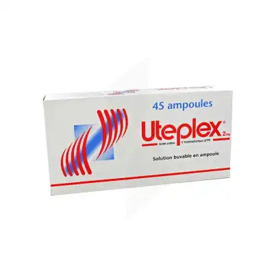 Uteplex 2 Mg Solution Buvable 45 Ampoule/2ml à CHALON SUR SAÔNE 