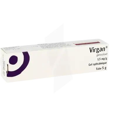 Virgan 1,5 Mg/g, Gel Ophtalmique à Chelles