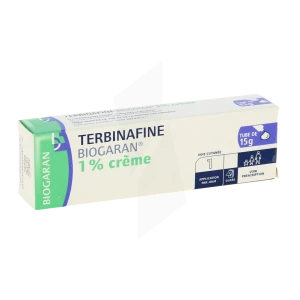 Terbinafine Biogaran 1 %, Crème