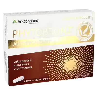 Phytobronz Autobronzant Gélules B/30 à LA COTE-SAINT-ANDRÉ