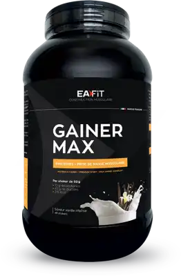 Eafit Gainer Max Poudre pour boisson Vanille intense Pot/2,9kg