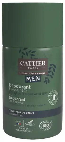 Cattier Men Deodorant Rollon50ml