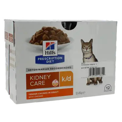 Hill's Prescription Diet Feline K/D 12 sachets de 85g