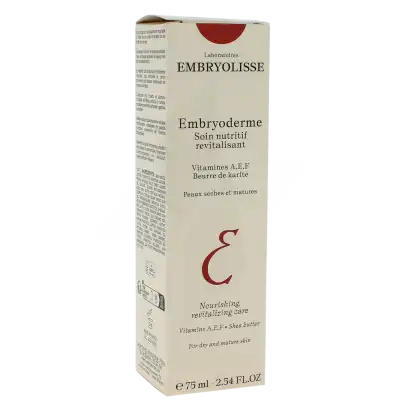 Embryoderme Crème Vitaminée T/75ml à Bordeaux