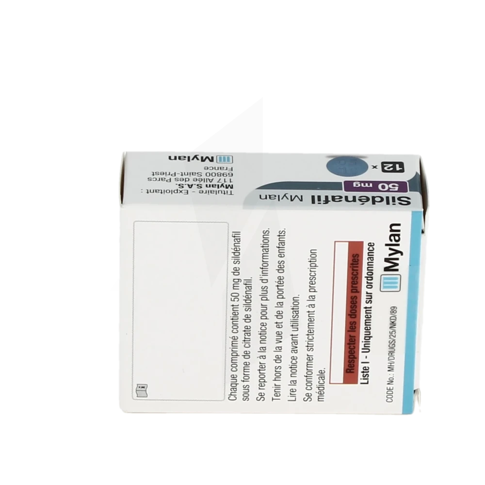 Sildenafil mylan sales 50 mg