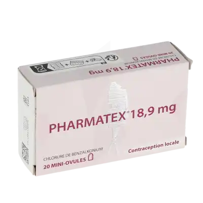 Pharmatex 18,9 Mg, Mini-ovule à Mathay