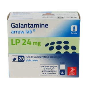 Galantamine Arrow Lab Lp 24 Mg, Gélule à Libération Prolongée