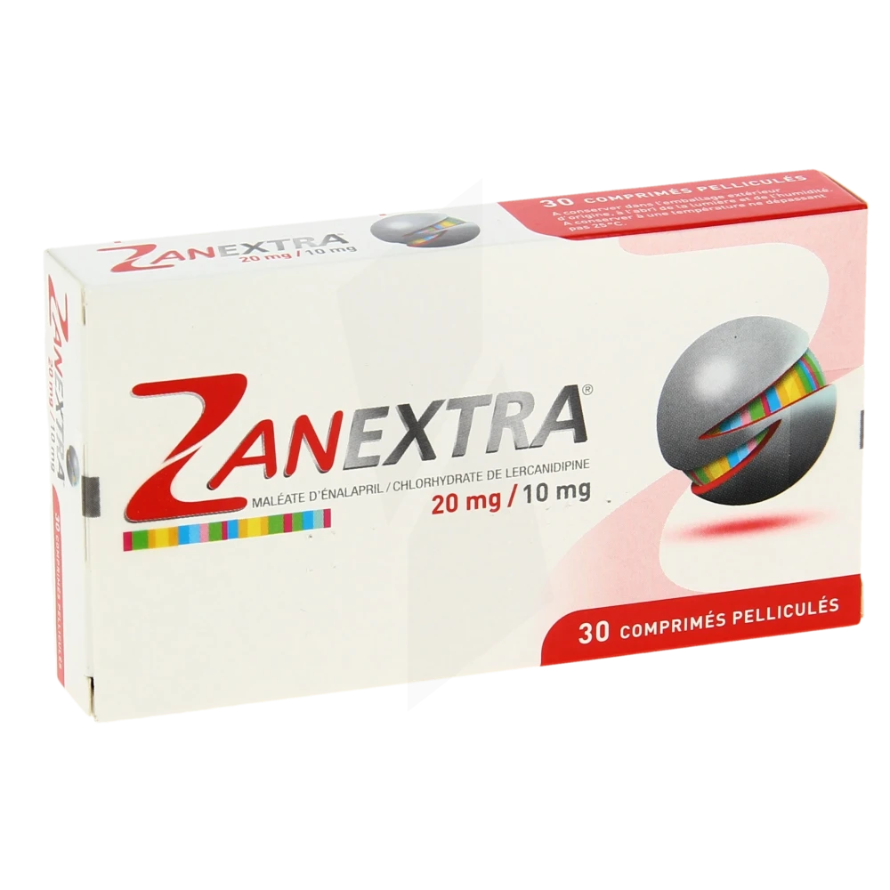 Zanextra 20 Mg/10 Mg, Comprimé Pelliculé
