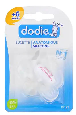 Sucette Dodie Anatomique Silicone 6 Mois + à Harly