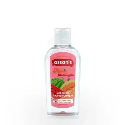 Assanis Gel Hydroalcoolique Melon Pastèque Fl/80ml à Belleville en Beaujolais