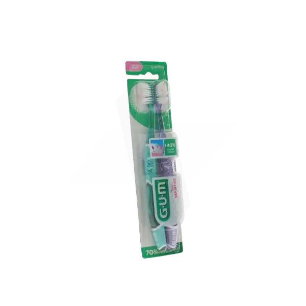 Gum Pro Sensitive Brosse Dents Ultra-souple Duo Pack