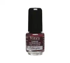 Vitry Vernis à Ongles Aubergine Mini Fl/4ml à VILLERS-LE-LAC
