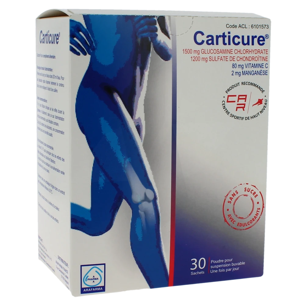Arafarma Carticure 30 Sachets De Granulés