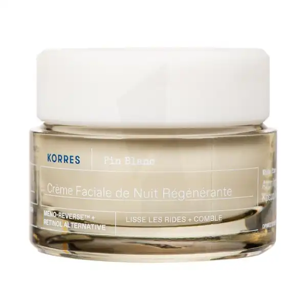 Korres Pin Blanc Crème Nuit Régénérante Pin Blanc Meno-reverse 40ml