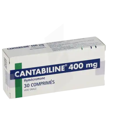 Cantabiline 400 Mg, Comprimé à Marseille