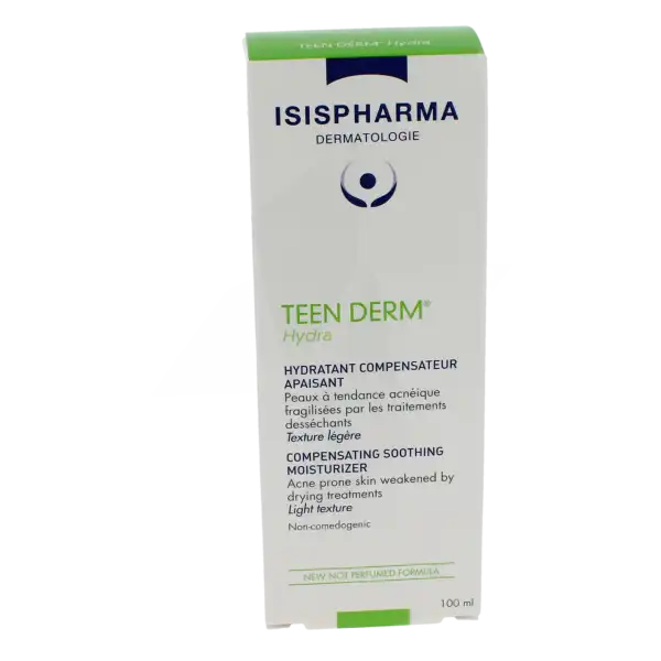 Teen Derm Hydra Fluide Hydratant Compensateur Apaisant T/100ml