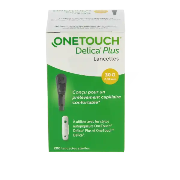 One Touch Delica Plus Lancettes B/200
