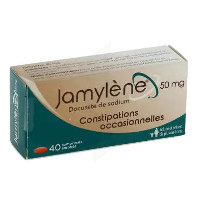 JAMYLENE 50 mg, comprimé enrobé