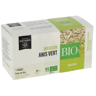 Dayang Anis Vert Bio 20 Infusettes à Annecy