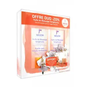 Weleda Soins Corps Pack Duo Vergetures à RUMILLY