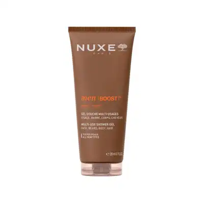 Nuxe Men Boost 3 Gel Douche Multi-fonctions Visage Corps Cheveux Tube De 200 Ml à NOYON