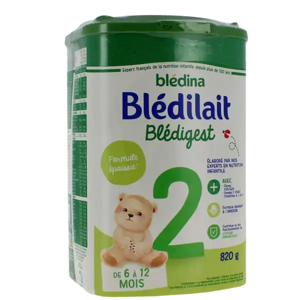 Blédina Blédilait Premium 2 Lait En Poudre B/820g
