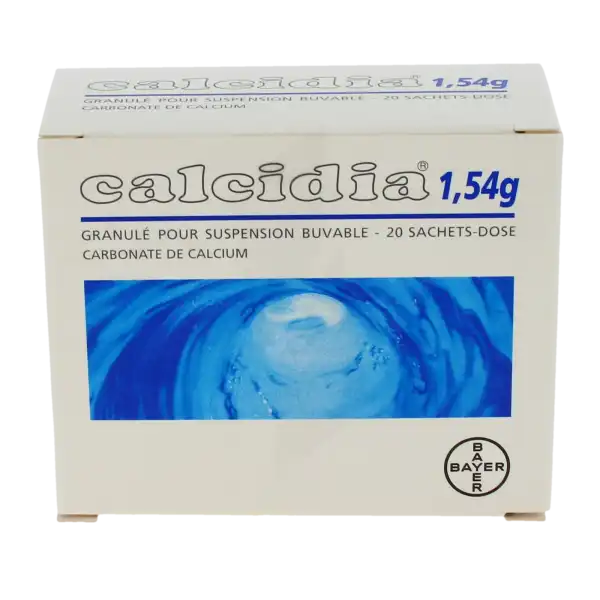 Calcidia 1,54 G, Granulé Pour Suspension Buvable En Sachet-dose