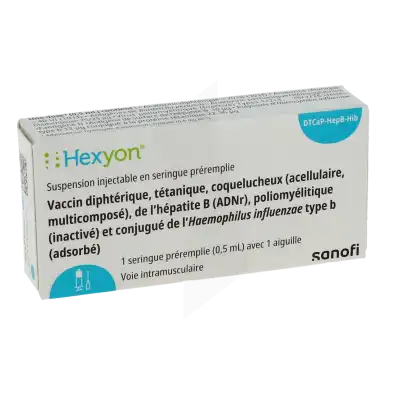 HEXYON, suspension injectable en seringue préremplie