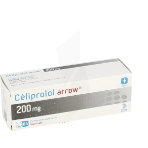 Celiprolol Arrow 200 Mg, Comprimé Pelliculé