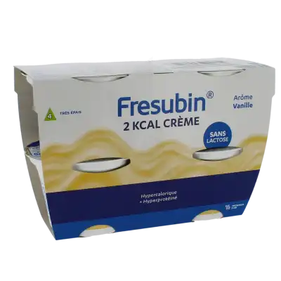 Fresubin 2kcal Crème Vanille 4 Pots/200g à VILLEMUR SUR TARN