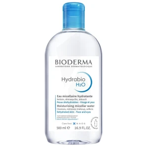 Bioderma Hydrabio H2o Eau Micellaire Visage Et Yeux Nettoyante Hydratante 500ml