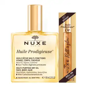 Nuxe Huile Prodigieuse Fl/100ml+roll-on Or à Bègles