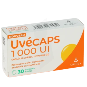 Uvecaps 1000 Ui, Capsule Molle