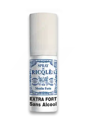 Ricqles Spray Buccal Sans Alcool Menthe 15ml