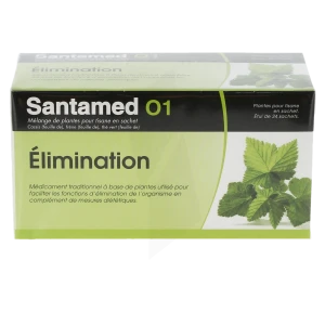 Santamed 01, Mélange De Plantes Pour Tisane En Sachet