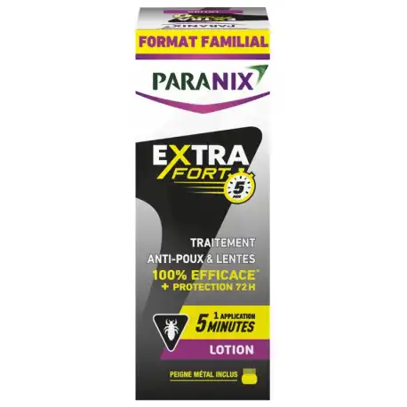 Paranix Extra Fort 5 Min Lot Antipoux Spray/200ml+peigne