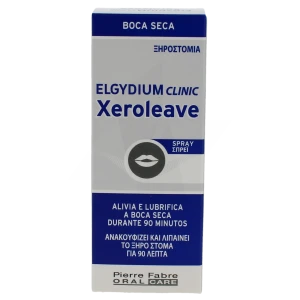 Elgydium Clinic Xeroleave Spray Buccal Fl/70ml Pompe Doseuse