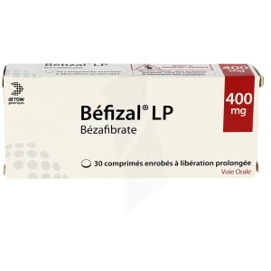 Befizal L.p. 400 Mg, Comprimé Enrobé à Libération Prolongée