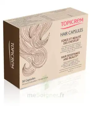 Topicrem Hair Capsules Caps 3b/30 à Beaujeu-Saint-Vallier-Pierrejux-et-Quitteur