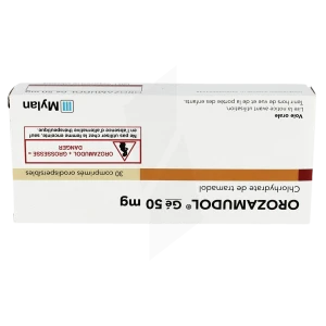 Orozamudol 50 Mg, Comprimé Orodispersible